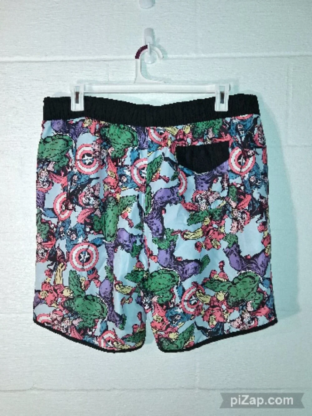 Marvel Comics Superhero Men's Swim Trunks Board Shorts Swimwear Adult XL